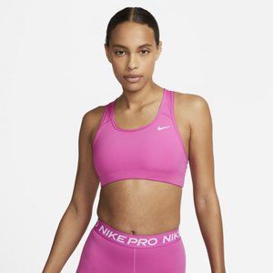 Nike Pro Shorts + Sports Bra Matching Set - Small Pink